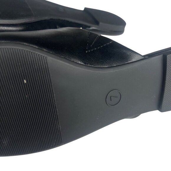 A New Day Vienna Flats Shoes Womens Size 7 Black New With Box Memory Foam - Picture 5 of 10